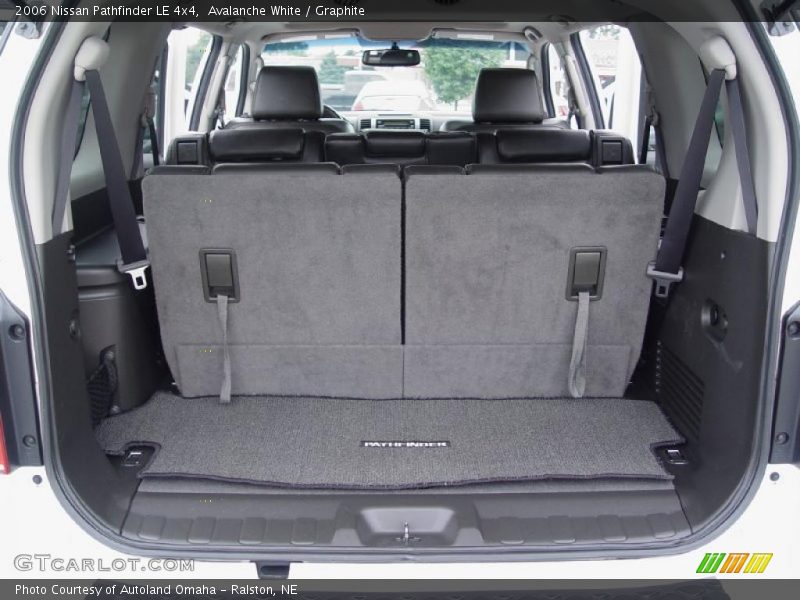 Avalanche White / Graphite 2006 Nissan Pathfinder LE 4x4