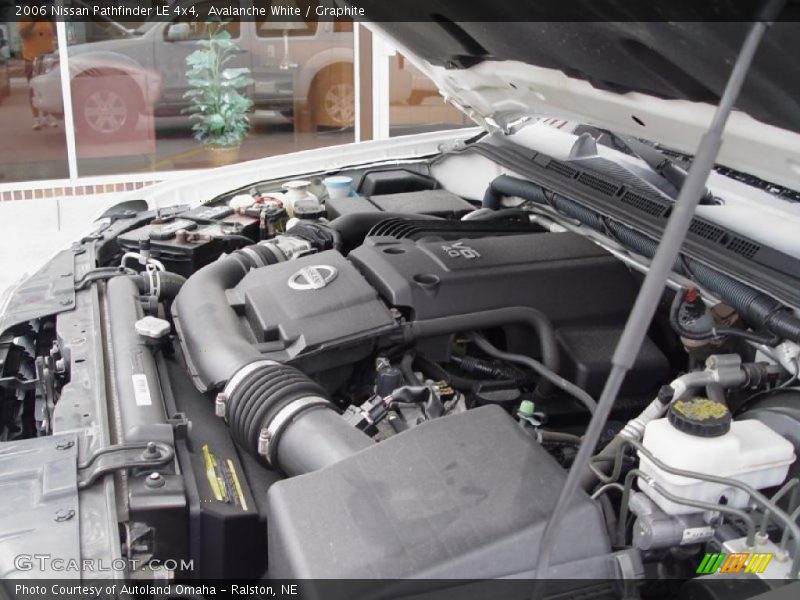Avalanche White / Graphite 2006 Nissan Pathfinder LE 4x4