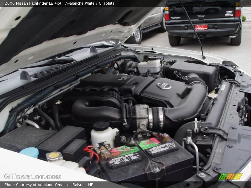 Avalanche White / Graphite 2006 Nissan Pathfinder LE 4x4
