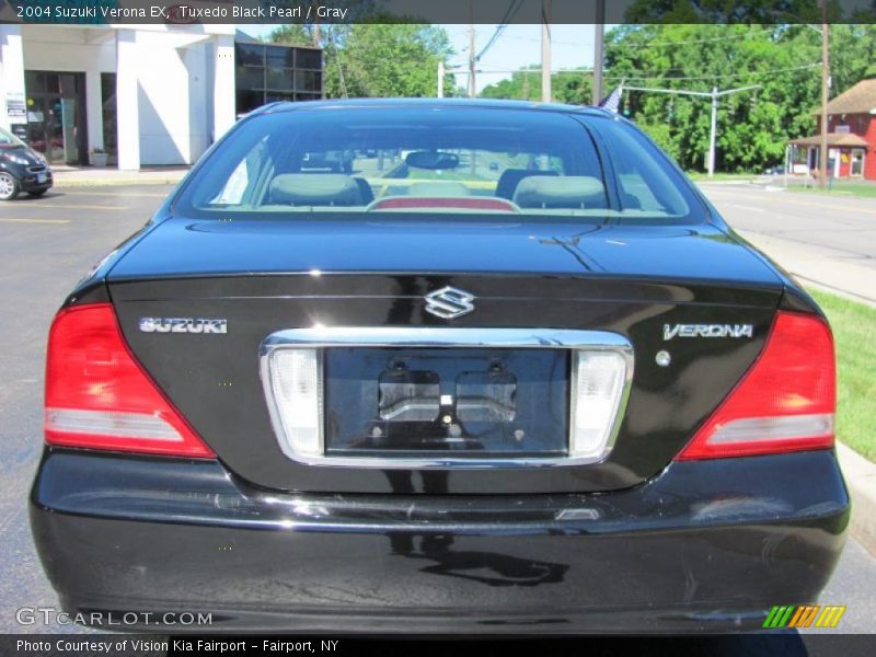 Tuxedo Black Pearl / Gray 2004 Suzuki Verona EX