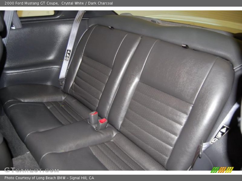 Crystal White / Dark Charcoal 2000 Ford Mustang GT Coupe