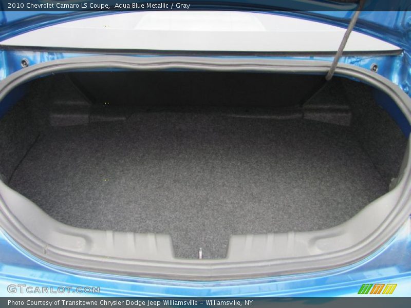 Aqua Blue Metallic / Gray 2010 Chevrolet Camaro LS Coupe