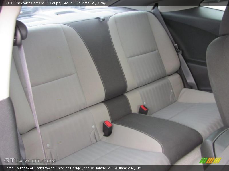 Aqua Blue Metallic / Gray 2010 Chevrolet Camaro LS Coupe