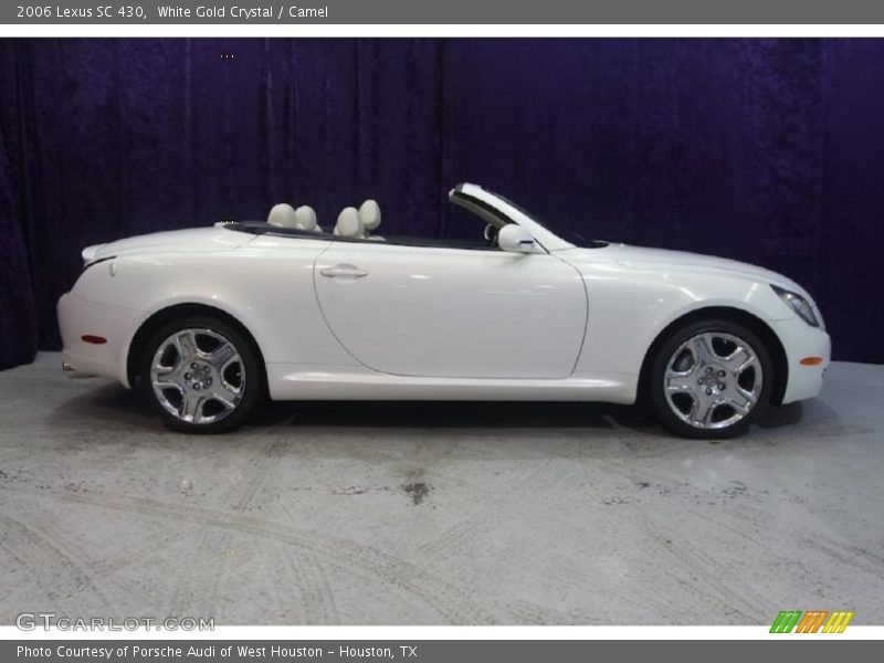 White Gold Crystal / Camel 2006 Lexus SC 430