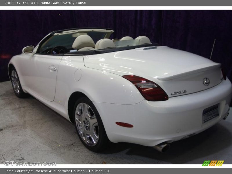 White Gold Crystal / Camel 2006 Lexus SC 430