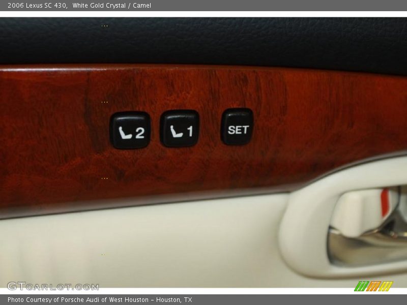 White Gold Crystal / Camel 2006 Lexus SC 430