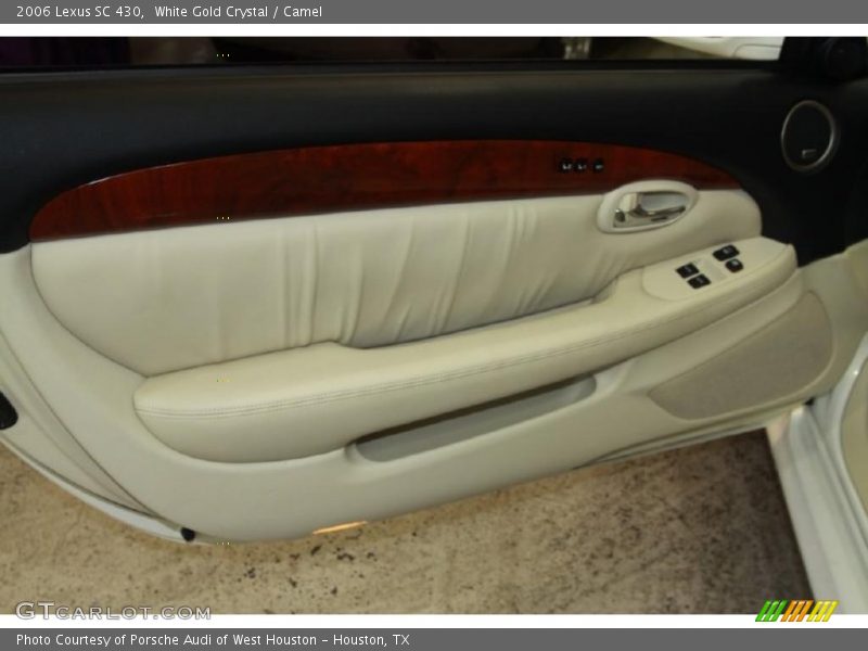 White Gold Crystal / Camel 2006 Lexus SC 430