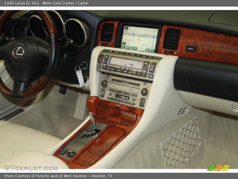 White Gold Crystal / Camel 2006 Lexus SC 430