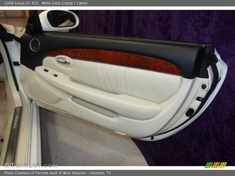 White Gold Crystal / Camel 2006 Lexus SC 430