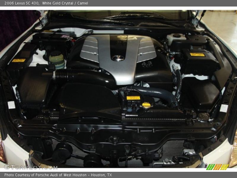 White Gold Crystal / Camel 2006 Lexus SC 430
