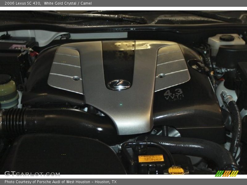 White Gold Crystal / Camel 2006 Lexus SC 430