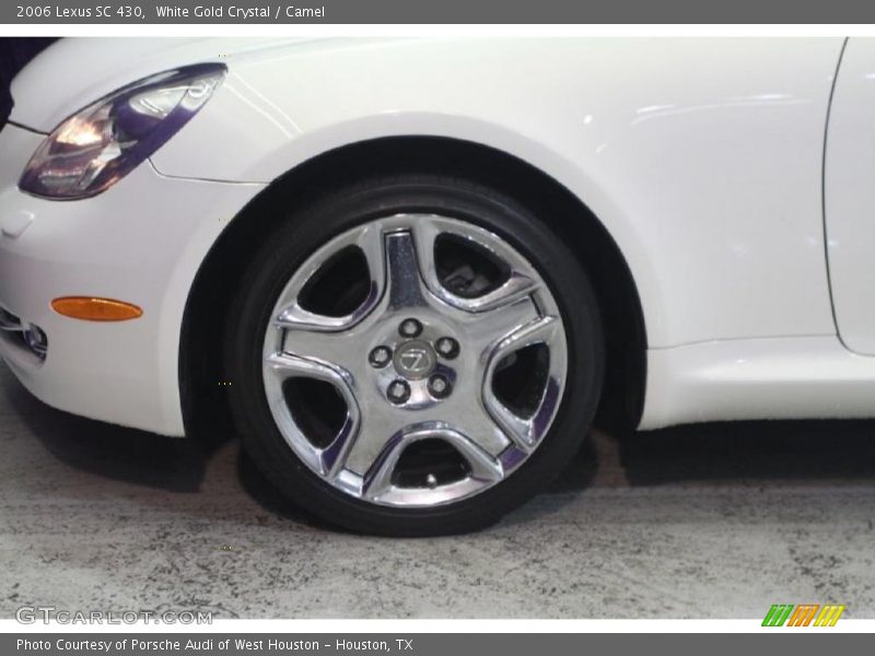 White Gold Crystal / Camel 2006 Lexus SC 430
