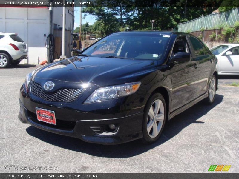 Black / Dark Charcoal 2010 Toyota Camry SE V6