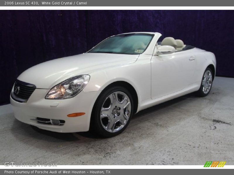 White Gold Crystal / Camel 2006 Lexus SC 430