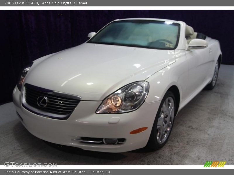 White Gold Crystal / Camel 2006 Lexus SC 430