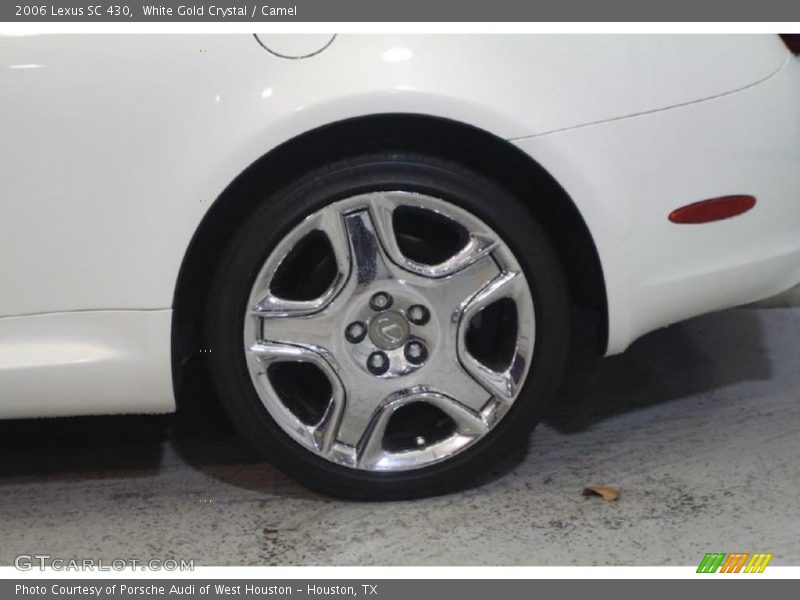 White Gold Crystal / Camel 2006 Lexus SC 430