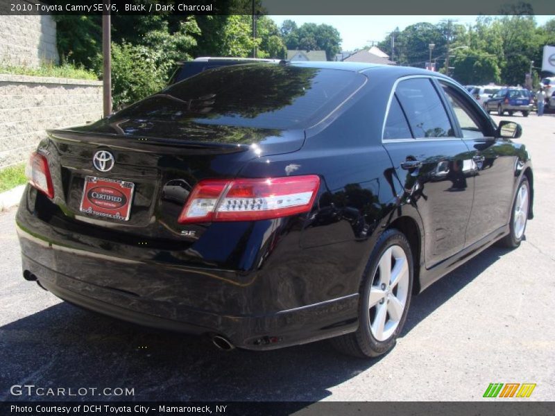 Black / Dark Charcoal 2010 Toyota Camry SE V6