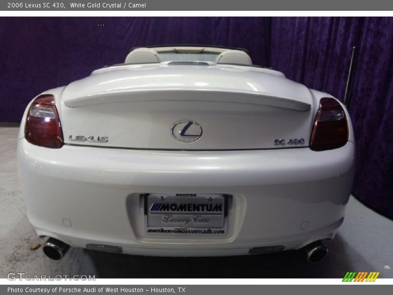 White Gold Crystal / Camel 2006 Lexus SC 430