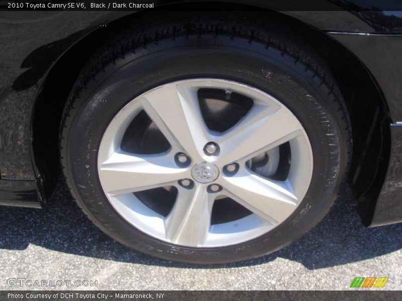Black / Dark Charcoal 2010 Toyota Camry SE V6