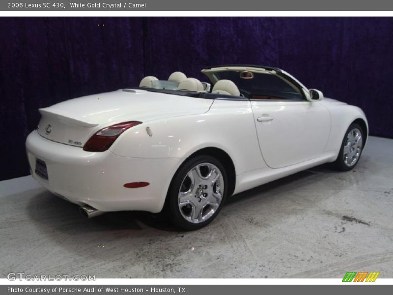 White Gold Crystal / Camel 2006 Lexus SC 430
