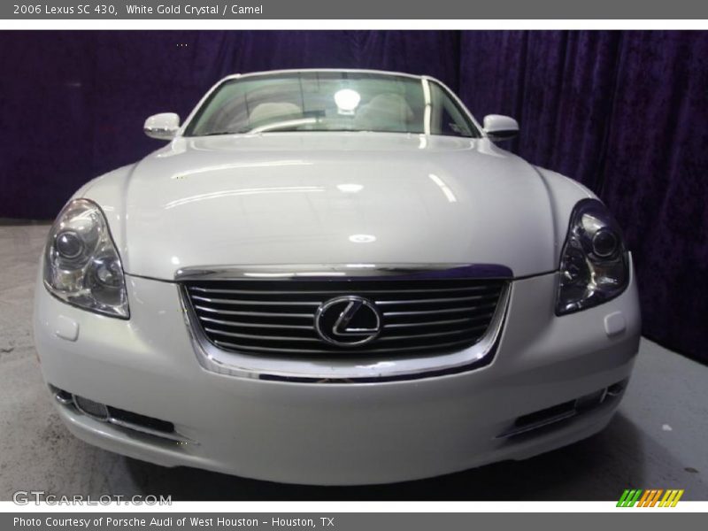 White Gold Crystal / Camel 2006 Lexus SC 430