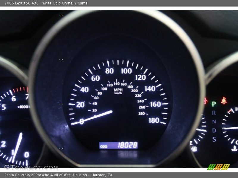 White Gold Crystal / Camel 2006 Lexus SC 430