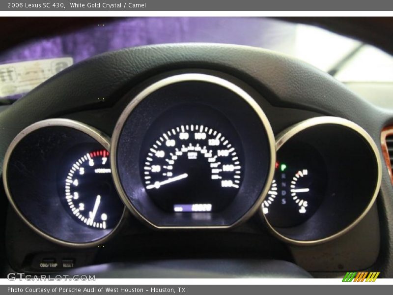 White Gold Crystal / Camel 2006 Lexus SC 430