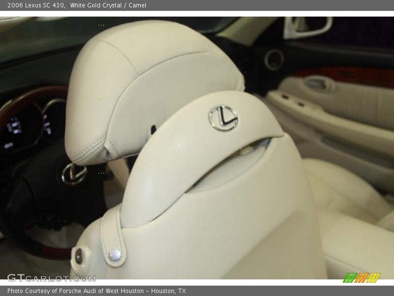 White Gold Crystal / Camel 2006 Lexus SC 430