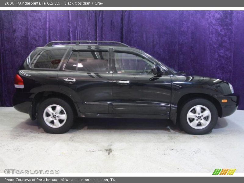 Black Obsidian / Gray 2006 Hyundai Santa Fe GLS 3.5