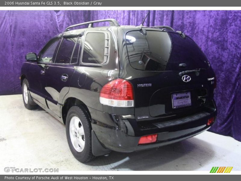 Black Obsidian / Gray 2006 Hyundai Santa Fe GLS 3.5