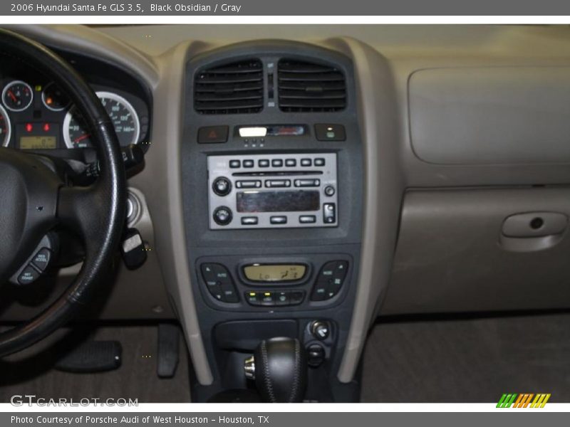 Black Obsidian / Gray 2006 Hyundai Santa Fe GLS 3.5