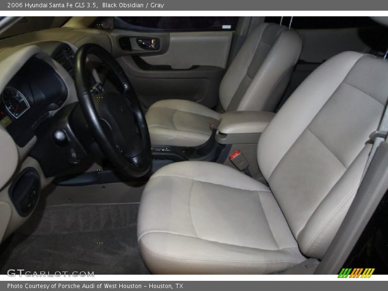Black Obsidian / Gray 2006 Hyundai Santa Fe GLS 3.5