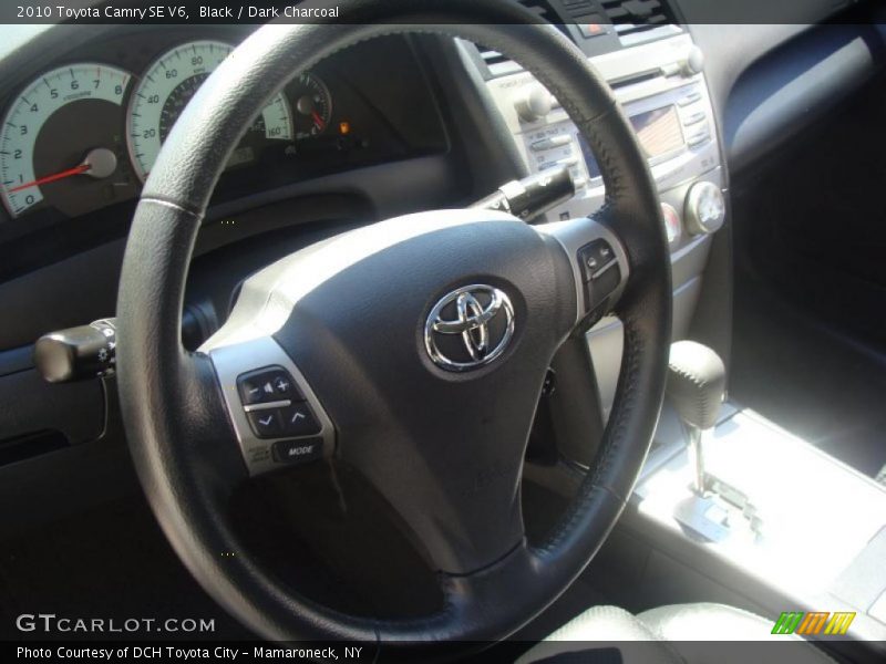 Black / Dark Charcoal 2010 Toyota Camry SE V6