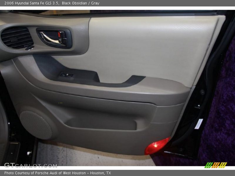 Black Obsidian / Gray 2006 Hyundai Santa Fe GLS 3.5