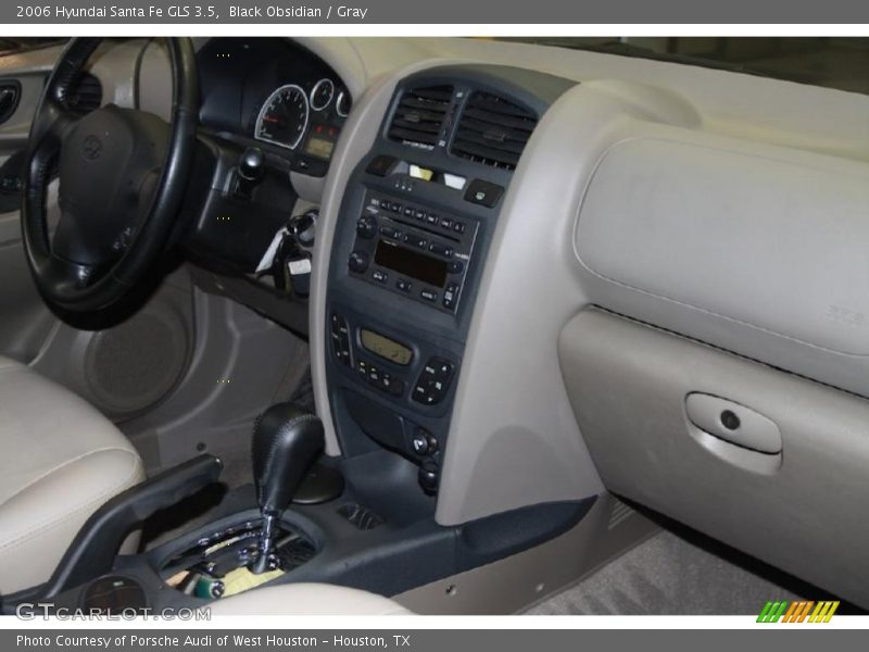 Black Obsidian / Gray 2006 Hyundai Santa Fe GLS 3.5