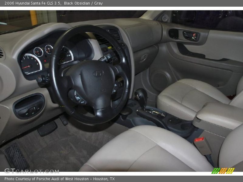 Black Obsidian / Gray 2006 Hyundai Santa Fe GLS 3.5