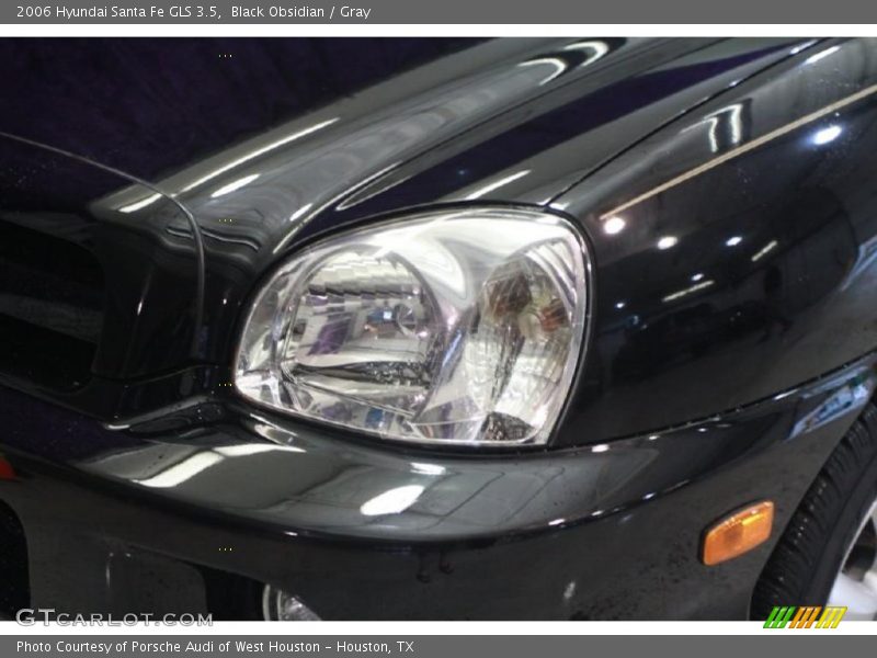 Black Obsidian / Gray 2006 Hyundai Santa Fe GLS 3.5