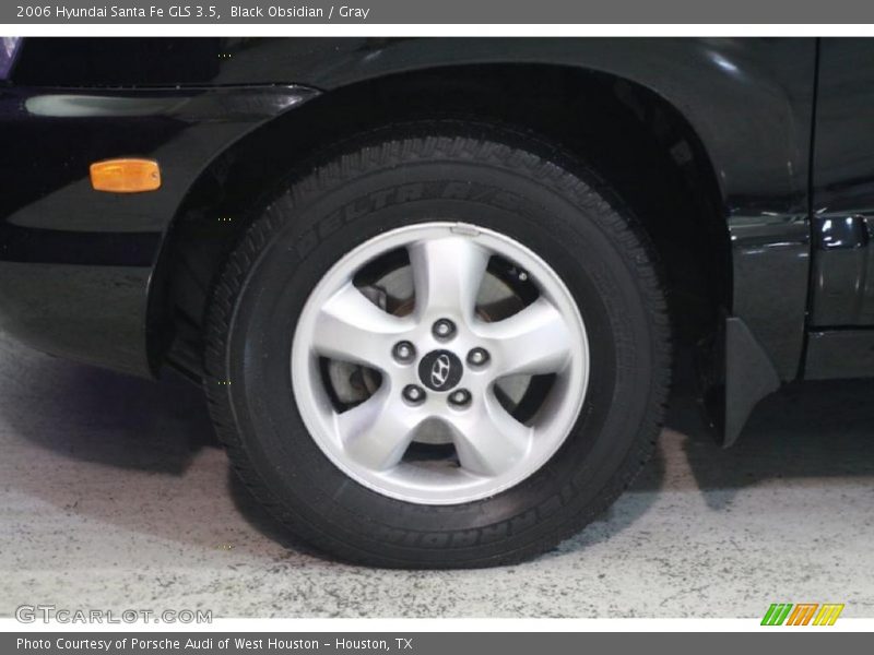 Black Obsidian / Gray 2006 Hyundai Santa Fe GLS 3.5