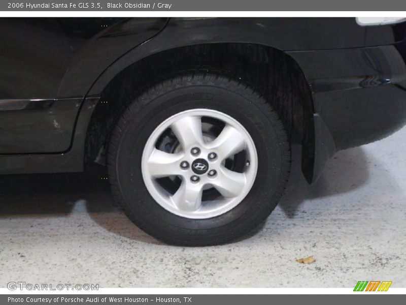 Black Obsidian / Gray 2006 Hyundai Santa Fe GLS 3.5