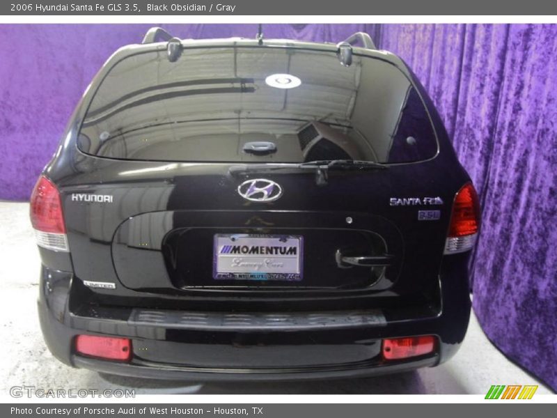 Black Obsidian / Gray 2006 Hyundai Santa Fe GLS 3.5