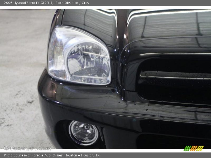 Black Obsidian / Gray 2006 Hyundai Santa Fe GLS 3.5