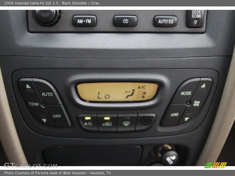 Black Obsidian / Gray 2006 Hyundai Santa Fe GLS 3.5