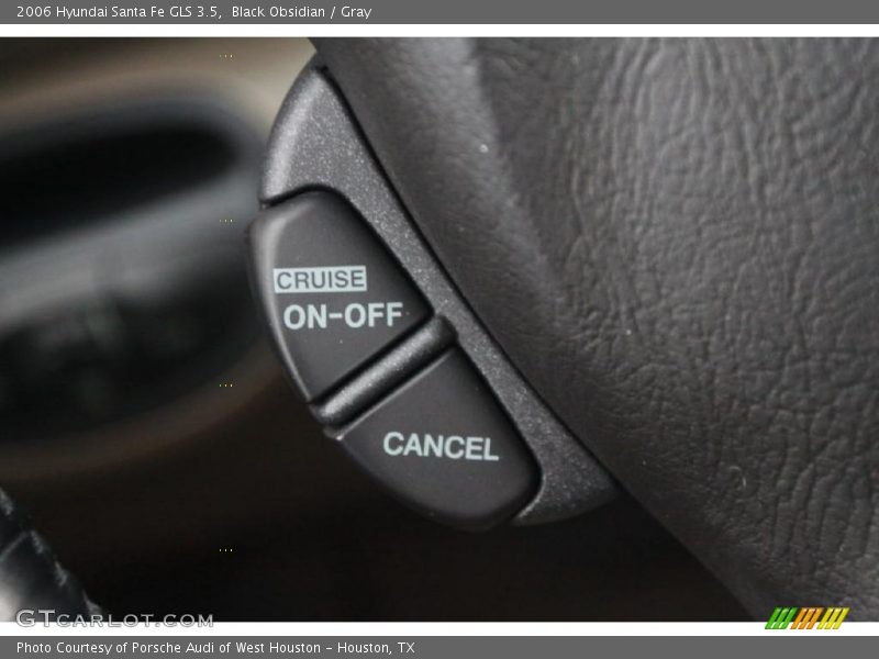 Black Obsidian / Gray 2006 Hyundai Santa Fe GLS 3.5