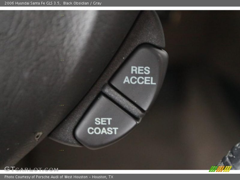 Black Obsidian / Gray 2006 Hyundai Santa Fe GLS 3.5