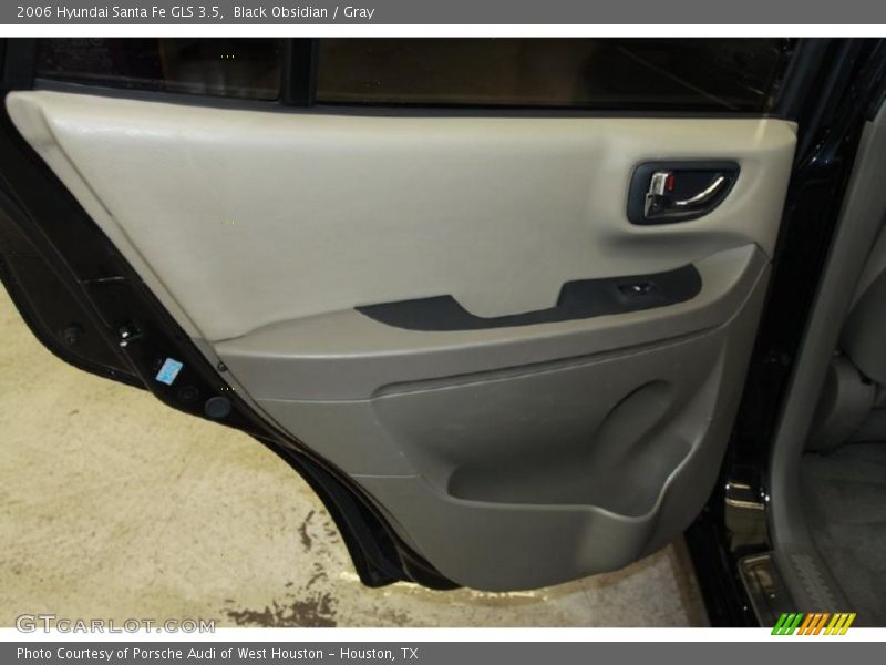 Black Obsidian / Gray 2006 Hyundai Santa Fe GLS 3.5