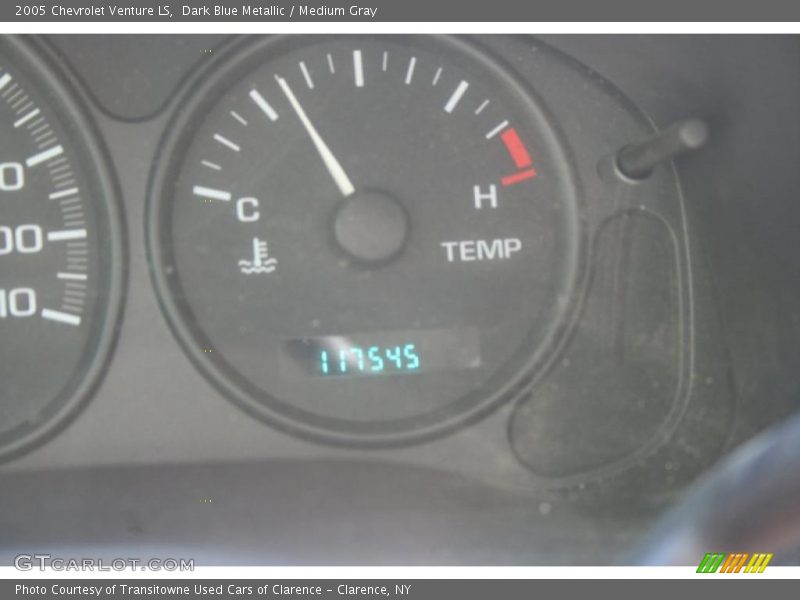 Dark Blue Metallic / Medium Gray 2005 Chevrolet Venture LS