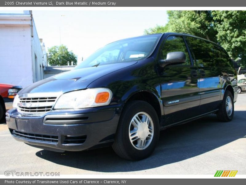 Dark Blue Metallic / Medium Gray 2005 Chevrolet Venture LS