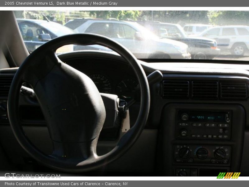 Dark Blue Metallic / Medium Gray 2005 Chevrolet Venture LS