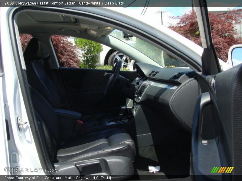 Candy White / Deep Black 2009 Volkswagen Passat Komfort Sedan