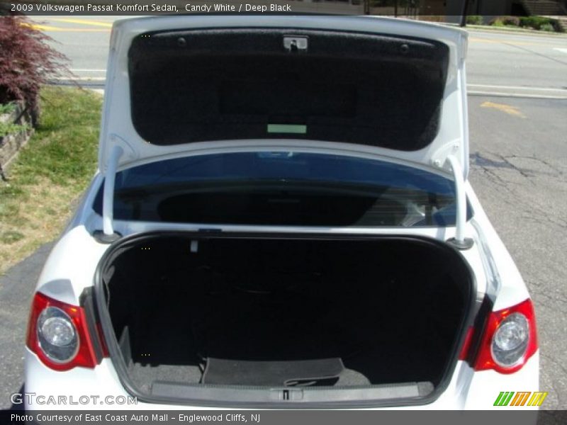 Candy White / Deep Black 2009 Volkswagen Passat Komfort Sedan